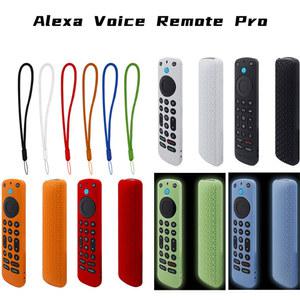 크롬캐스트 실리콘 원격 제어 커버 Alexa Voice Remote Pro 분실 방지 텔레비전 케이스 교체