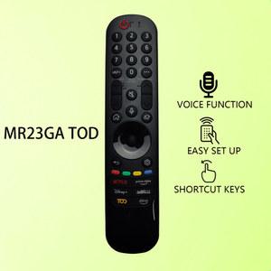 크롬캐스트 포인터 음성 기능이 있는 Magic Remote 교체 TV UHD OLED QNED NanoCell 4K 8K 스마트 TOD 버전용 MR23GA