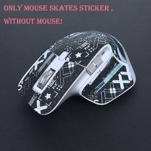 하프 스티커 풀 세트 DIY 마우스 스킨 스케이트 사이드 Logistic MX Master 3 3S 게임 용 미끄럼 방지 탭