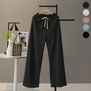 [모노시크] 리하스 5color 링클 스트링 밴딩 와이드 팬츠_MNPS927