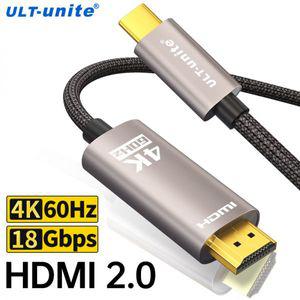 모니터연결케이블 연결선 맥북 프로 에어 아이패드 삼성 갤럭시 픽셀북 XPS TV HDMI 어댑터용 USB C-HDMI