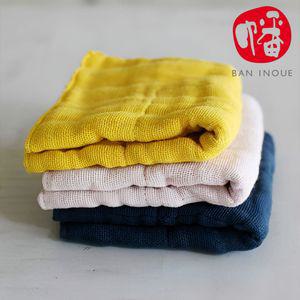 반이노우에 카야행주 무지 8겹 천연 면100 다용도 일본행주 빨아쓰는 극세사 냄새안나는