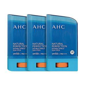 [NS홈쇼핑][1+1+1] AHC 내추럴 퍼펙션 더블 쉴드 선스틱 22g 총3개[34417985]
