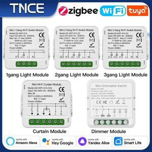 투야 스마트봇TNCE Tuya 스위치 라이트 커튼 조광기 WIFI Zigbee 스마트 DIY 미니 모듈 롤러 블라인드 셔터