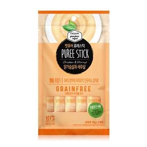 캣퓨어 퓨레 스틱 닭가슴살과 새우 5p x 24개