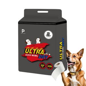 금강아지 울트라 드라이 숯 특대형 100매 1팩 75*60 50g 배변패드 천연펄프 고흡수 애견 반려견