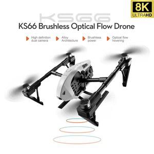 KS66 드론 8k 공중 광학 회피 카메라 듀얼 Quadcopter 포지셔닝 HD 장애물 5g Wifi