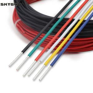 PVC 절연 주석 24, 22, 16, 18, 라인 UL1007 50M DIY 전기 장비 26, 도금 단일 케이블, 14AWG, 코어 와이어, LED 구리 2 20,