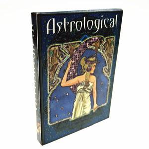 타로 카드 천문학 오라클 레노밋 서사시 아르누보 서클 데크 게임 녹색 잉크 마녀 아트 PDF 영어 보드 글리프