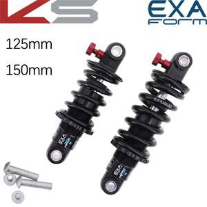 자전거 리어샥 뒷좌석 샥 EXA FORM 후방 완충기 조절 가능 리바운드 서스펜션 쇼크 KINDSHOCK MTB 125 150MM 1000 1250LBS 스쿠터 291R