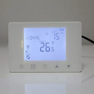 와이파이 룸 온도 조절기 가스 보일러 벽 장착 바닥 난방 무선 컨트롤러 알렉사