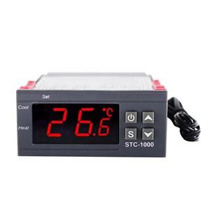 LED 디지털 온도 컨트롤러 릴레이 조절기 온도조절기 STC 1000 AC 110 220V 10A 히터 냉동고 냉장고용