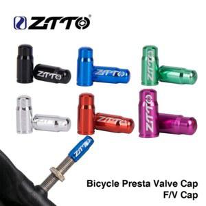 자전거 밸브 캡 튜브 뚜껑 마개 2/4 PCS 카본 Presta 튜브리스 MTB 노즐 휠 타이어 Schrader 사이클링 부품