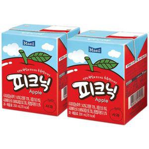 매일 피크닉 사과 200ml x 48팩 (24팩x2박스)