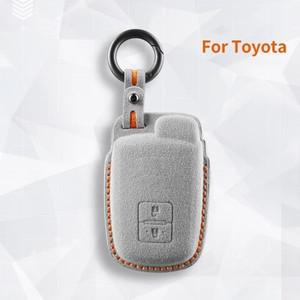 도요타 타코마 랜드 크루즈 프리우스 V 4 러너용 자동차 키 케이스 커버 키체인 오리스 캠리 RAV4 아발론