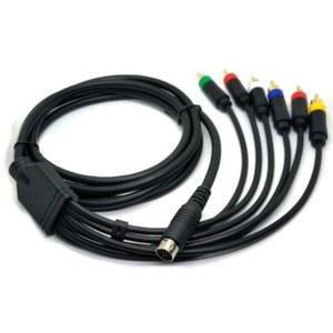 영상선 HOT RGBS 컬러 모니터 특수 라인 Saturn Red Blue Green RGB Sync 비디오 오디오 케이블 복합