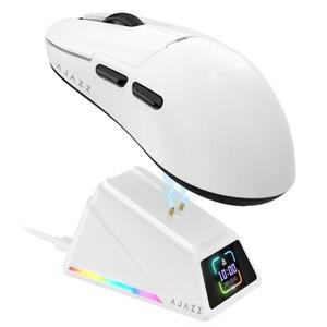 AJAZZ AJ159 APEX 8K 무선 고성능 게임용 마우스 PAW3395/3950 26K/30DPI RGB 자기 충전 도크