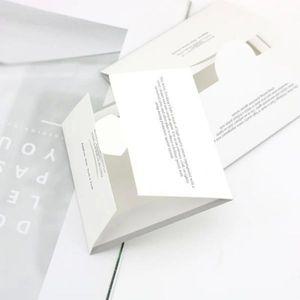 폴리싱천 7x 785x85cm 화이트 스털링 실버 클리닝 천 종이 패키지 컬러 연마 Gpld 쥬얼리 와이프 10개