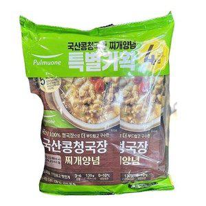 [기타]풀무원 국산콩 청국장찌개 130g x 4 c65203