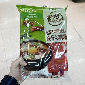 [기타]풀무원 얼큰순두부찌개 600g x 2개 cisu800705