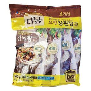 [기타]CJ 다담 우렁강된장 140g X 4개입 c45396