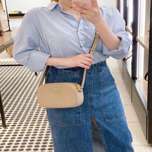 코치 제이미 레더 미니 카메라 크로스백 7색