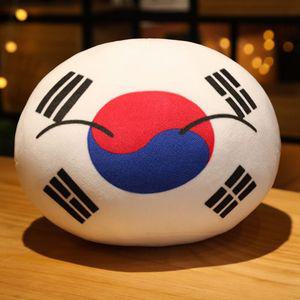 컨트리볼 인형 쿠션 세계국기 동글이 프랑스 성인 애착 베개 솜포함 인테리어