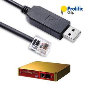 Prolific PL2303GT USB RS232 시리얼-RJ11 6P6C PC 링크 구성 케이블 HKS F-CON V Pro V3.03.1