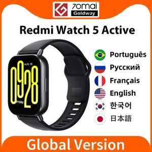 Xiaomi Redmi Watch 5 액티브 글로벌 버전 Smartwatch 2'' LCD 디스플레이 Bluetooth 전화 통화 18일 배터