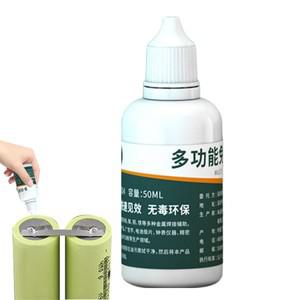 다기능 액체 플럭스 50g 안전한 환경 금속 용접 도구 스테인레스 스틸 구리 다리미 수리 재작업 플럭스 솔