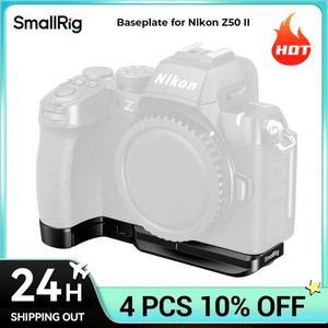 강화 유리 보호 장치가 포함된 Nikon Z50 II용 SmallRig 베이스플레이트  RS 4 / Pro용 Arca-Swiss 퀵 릴리