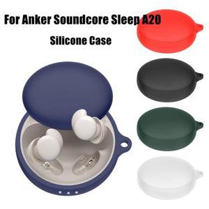 실리콘 이어폰 케이스  포함 낙하 방지 보호대 커버 Anker SounDCore Sleep A20 용 임팩 소프트 슬리브