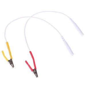 SDZ-II 전자 침술용 케이블 와이어 전극 Tens/Ems 타이라인 악어 클립 2mm 핀 타입 케이블 19.5cm 1 개