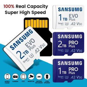 SANSUMG 기존 마이크로 TF SD 카드 1TB 미니 메모리아 SD 메모리 카드 512GB 128GB 전화용 Nintendo 스위치 비디오 카드 SD 카드 2TB