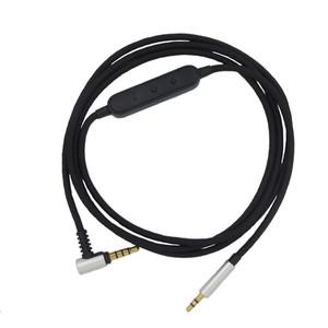 AKG Y45 Y50 Y40 용 교체 오디오 케이블 보스 QC25 OE2 2.5mm 크리에이티브 헤드폰 많은 헤드폰 23 AugT3