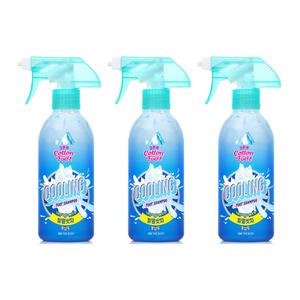 온더바디 발을씻자 코튼풋샴푸 쿨링, 385ml, 3개