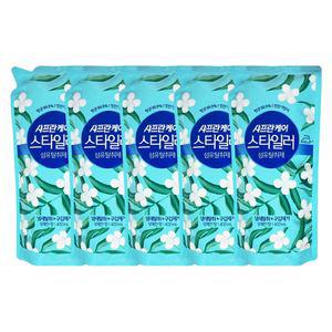 엘지 샤프란케어 스타일러 섬유탈취제 리필 상쾌한향 400mL X 5개