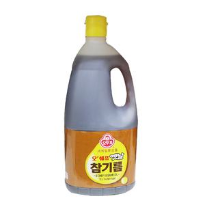 오뚜기 오쉐프 옛날참기름 1.8L 3개