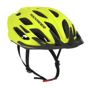 데카트론 MTB 산악 자전거 헬멧 ST500, 옐로우