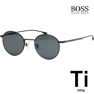 휴고 보스 티타늄 선글라스 BOSS0993FS 003IR 라운드 아시안핏