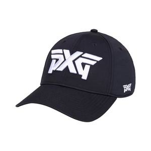 PXG 언스트럭처드 6패널 크라운 골프 볼캡 블랙 H-22PXG000009-BLK