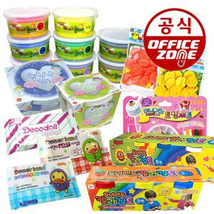 천사점토 요술점토 지점토 컬러 아이클레이 벌크 낱색 세트 클레이 조소 찰흙 유토 3색 5색 8색 미니