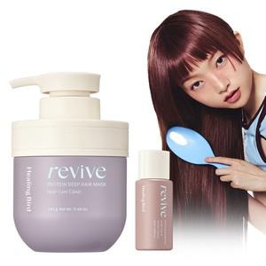 [극손상모케어 단백질코팅] 리바이브 단백질 딥 헤어 마스크 340g [사은]단백질샴푸32ml