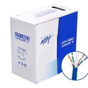 CAT.6 UTP 기가비트 랜선 박스 305M 블루 MBF-C6-305BL [H@lu]