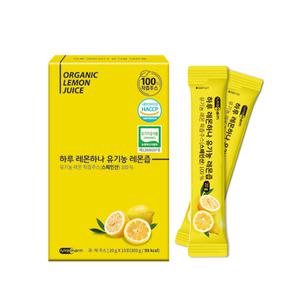 뉴트라팜 NFC 착즙 100% 하루 레몬하나 유기농 레몬즙 300g(20gX15정) 레몬수