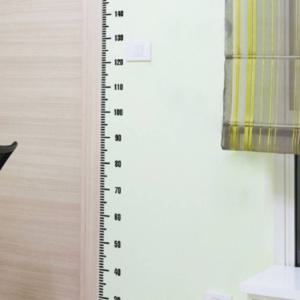 벽면 키재기 스티커 아이방 눈금자 기록 메모 숫자