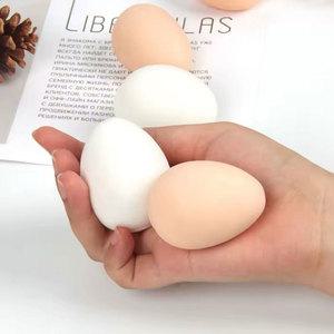 말랑 달걀 주물럭 스퀴시 스트레스볼 스퀴즈볼 스트레스 해소 스퀴시 말랑이 장난감 (16개 1세트)