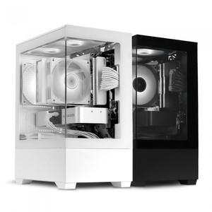 싸이번 LIMPID Micro-1 (화이트) M-ATX PC케이스