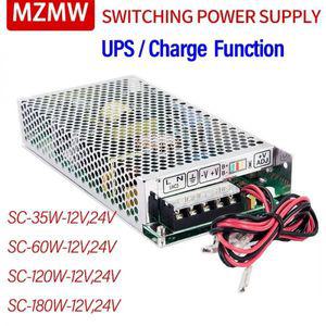 직류전원장치 MZMW UPS 충전 기능 스위칭 전원 장치 SC-35W 모니터 AC DC 배터리 충전기 SC-120-12V 60W 12
