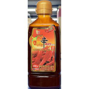청우 액상 캡사이신 550g X12소스 음식 요리용 양념 매운 매운맛